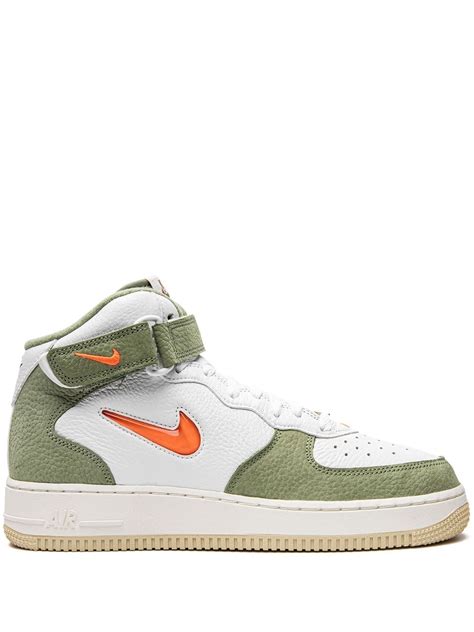 nike air jewel groen|Nike Air Force 1 Mid QS Jewel Oil Green Men's.